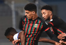 الجيش الملكي يعزز صدارته للمجموعة الثانية بعد تعادله مع صن داونز